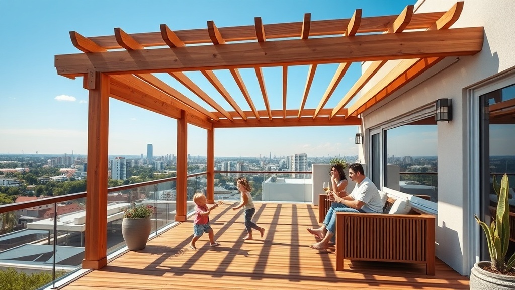 יתרונות של פרגולת עץ איכותית &ndash; לא רק צל