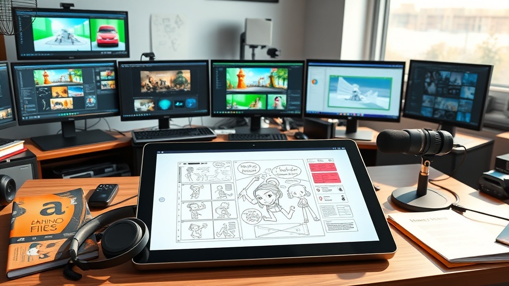 הפקת סרט אנימציה: איך להפוך רעיון לסיפור חי ונושם